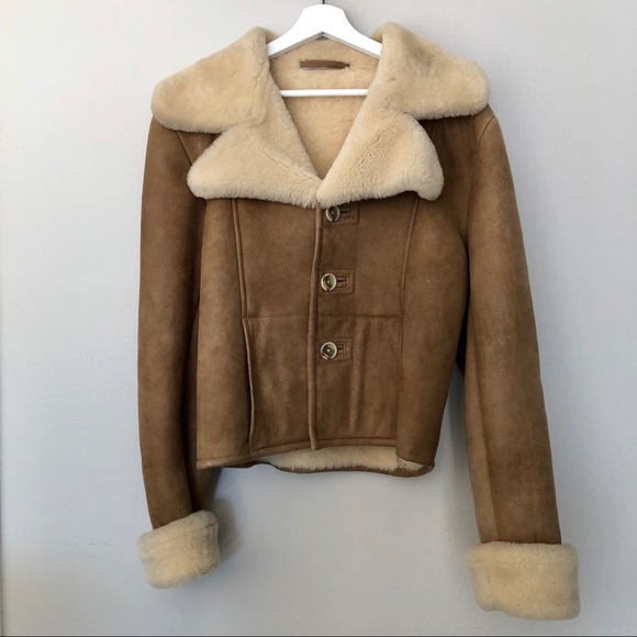 Matterhorn Napa CA Jackets & Blazers - Vintage Matterhorn Shearling Jacket - Size 40